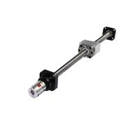 1PC precision ball screw + waist nut SFU1604 + support seat BKBF + coupling + nut seat processing(2500mm)