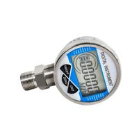 1pc Precision digital digital display positive and negative pressure vacuum pressure gauge 60mpa M20 * 1.5 NPT1/2(60mm dial diameter,0-50Mpa)