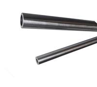 1Pc Precision Polished Carbon Steel Tube - 25/50cm Hollow Round Pipe for Automotive and Fluid Applications(12x4mmx25cm)