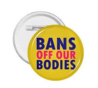1pc Pro Abortion Right Pro Choice Button Pins Support 1973 Roe V. Wade Round Badge Keep Abortion Safe Legal Circle Chest Pins My Body My Uterus My Choice Brooch Decor For Clothing Bag Hat