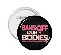 1pc Pro Abortion Right Pro Choice Button Pins Support 1973 Roe V. Wade Round Badge Keep Abortion Safe Legal Circle Chest Pins My Body My Uterus My Choice Brooch Decor For Clothing Bag Hat