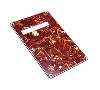1PC Professional 3 Plys Back Plate Tremolo Cavity Cover For ST Electric Guitar Pickguard(Red Pearl)