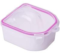 1pc Professional Acetone Soak Off Double Layer Nail Spa Bowl Nail PolishManicure Tool Nail Soaking Bowl Soak Off Bowl Soak Off Finger Bowl For Salon Or Home Use