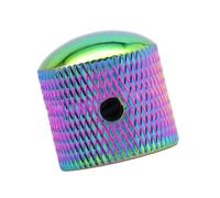 1pc Professional Electric Guitar Metal Volume Knob Hollow Shaft Potentiometer Accessory Guitar Knobs For Adult Beginners(Iridescent)