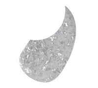 1PC Professional Folk Acoustic Guitar Pickguard Self-adhesive Pick Guard Sticker For Guitar Lover Acoustic Guitar Pickguards (Color : White)