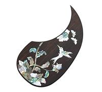 1PC Professional Folk Acoustic Guitar Pickguard Self-adhesive Pick Guard Sticker Rosewood Acoustic Guitar Pickguards