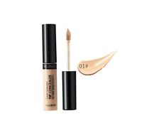 1PC Professional Makeup Concealer Wand Complete Coverage Serum High Adhesive Concealer Without Clumping And Cracking Perfect Covers Blemishes, Freckles And Dark Circles(1# Fair)