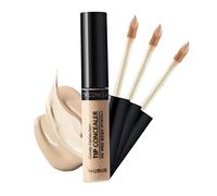 1PC Professional Makeup Concealer Wand Complete Coverage Serum High Adhesive Concealer Without Clumping And Cracking Perfect Covers Blemishes, Freckles And Dark Circles(1# Fair), Concealers Correctors