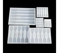 1pc Professional Silica Gel Groove Mold for Tensile Testing - 5 Strip devise for Accurate Material Analysis
