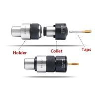 1pc Protection Tapping Chuck Conversion Head Shank Body GT12 GT24 JT6 B12 B16 B18 B22 Tapping Jacket Quick Change Coupling(B16-GT12)