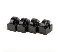 1PC PTC Starter Relay New for Refrigerator Fittings Freezer Thermal Protector Plug Black Plastic(D)