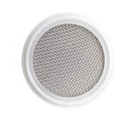 1pc PTFE Filter Screen Seal Filtration Component, 10-200 Mesh 304 Stainless Steel Sanitary Gasket(72MM*91MM*120MESH)