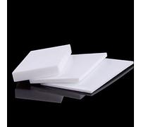 1pc PTFE Sheet PTFE Plate PTFE Board Block Polytef Plate Anti-Corrosion Thickness 1/3/5/6/8/10 * 100 * 100MM (Size : T8 x100x100mm)