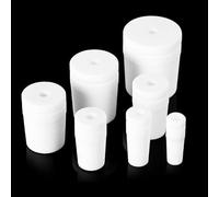1pc PTFT Mixing Sleeve Plug - Durable Polytetrafluoroethylene Rod for High Temperature and Corrosion Resistance((03)24#)