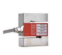 1pc Pull Pressure Force S-Type Load Cell Sensors With Cable Alloy Steel Material Full Capacity 20-2000KG(500KG)