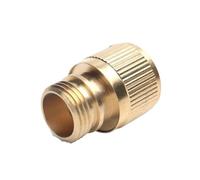 1pc Pure Copper 1/2" Thread Garden Quick Connector Water Gun Adapter Washing Machine Faucet Fittings(Male 1/2'')