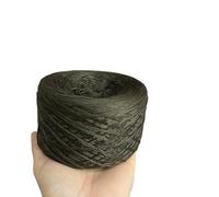 1pc Pure Cotton Silk Lace Yarn - Cool Hand Knitted Summer Hook Needle Awl Skirt Wool Ball Soft Fabric for Clothing(Military Green)