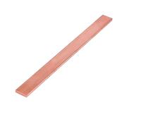 1Pc Pure Red Coppers Flat Metal Plate Bar Thickness 1/1 5-8mm Length