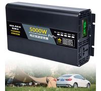 1pc Pure Sine Wave Inverter - DC 12V-72V to AC 110V-220V for Solar, RV, Camping, and Home Emergency Power Solutions(5000W 12Vto110V)