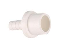 1Pc PVC 20mm to 10mm Garden Irrigation Fittings Water Pipe Connectors Aquarium Tank Fountain Adapter Hose Quick Connector(White)
