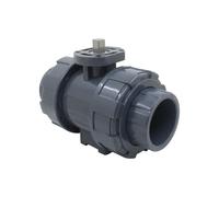 1pc PVC Motorized Valve for Pipeline Electric Actuator Pneumatics Shut Off Plastic 15/20/25/32/40/50/65/80/100 Ball(DN25)