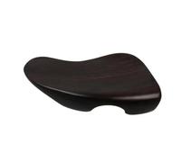 1pc Quality Natural Color Violin Chinrest ebony/rosewood Ear shape 4/4 chin rest (Color : Ebony)