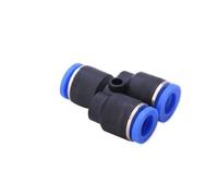 1Pc Quick Release Air Fittings Kit for 4-16mm PU/Nylon Tubing - Versatile Straight/Y/3-Way Connectors for Air and Vacuum Systems(14mm Py)