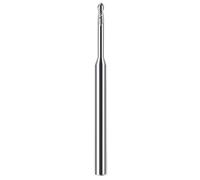 1pc R0.1-R1.5 Carbide Micro Ball End Mill Long Neck CNC Machine Small Mini Deep Groove Milling Cutter Tool For Steel Metal(R1.5x12H)