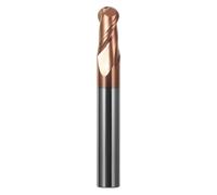 1pc R0.5 1/2/3/4/6/10mm HRC55 2 Flutes Ball Nose End Mill Tungsten Carbide Cutter Router Bit Milling Tool Cutting(R1.5X6XD3X50L)