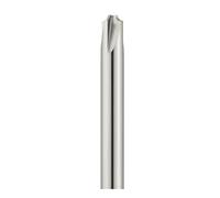 1PC R0.5-R6 Tungsten Carbide Radius Corner Rounding Cutter End Mill CNC Tool Inner R Chamfering Outside Radii Quarter Circle Router Bit(Uncoated 4F,R2.5xD8x60L)