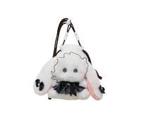 1PC rabbit plush Backpack doll ragdoll girl birthday gift cute，black