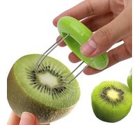 1Pc Random Color Kitchen Peeler Fruit Kiwi Cutter Device Cutting Ditch Core Twister Slicer, Fruit Peeler and Slicer