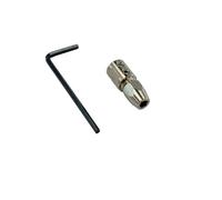 1PC RC Boat Flex Collet Coupler Stainless Steel Motor Shaft to Flex Shaft Flexible Coupling for Brushless RC Boat DIY Model Ship Building Parts (Positive, 3.18mm Motor Shaft to 4mm Flex Shaft)