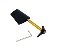 1PC RC Boat Rudder with 3mm Shaft Hole Rudder Steering Arm for RC Boat Ship DIY Model Boat Building Parts (90 Degree Arm 52mm Rudder)