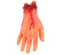 1Pc Realistic Fake Human Hand Prop Halloween Severed Arm Decoration
