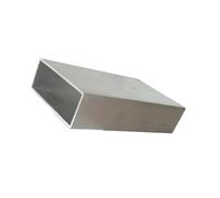 1pc Rectangular 6063 Aluminum Alloy Tube Width 6-100mm, Square Pipe Aluminium Tube for Decorative Materials(250X50X100X2MM)