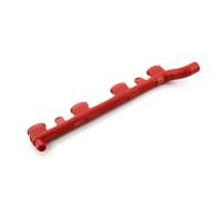 1pc Red 06F971824C Ignition Coil Wiring Guide Engine Wiring Harness Case Compatible With 2005 2006 2007 2008 A4B7 A6C6 2.0T Models(Red)