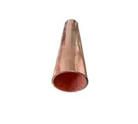 1PC Red Copper Capillary Tubes Pipes Outer Diameter 1/1.2/1.5/1.8/2/2.5/3/3.5mm(L 100mm 1pc,2x0.35mm)