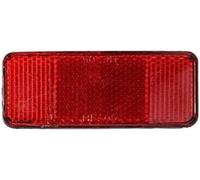 1Pc Red Reflector Rear Pannier Rack Attachment Bicycle Rear Reflector Attachment to Luggage Rack Cycling Reflectors, Screw Mounted/Easy Release