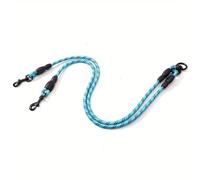 1pc Reflective Dual Leash for Two Dogs-Comfortable Handle and No Tangle Walking Leash for Safe and Easy Walks(blue)