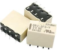 1PC Relay G6J-2FS-Y-3VDC/5VDC/12VDC Two Sets of Conversion 8-pin 1A Relay(G6J-2FS-Y-3VDC)