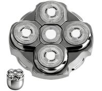 1PC Replacement Head for Shaver Beard Grooming, Body Shaving & Bald Head Razor Blade Freestanding Floating Head with Stainless Steel Blades Ergonomic Design 5 Floating Head for Model 5500