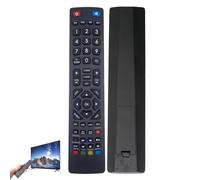 1PC Replacement TV Remote Control Blaupunkt LCD LED 3D HD Smart TVs Universal Remote No Setup Required Remote Control Distance 15m ABSR Material 23/157I GB 3B HBCDUP Black