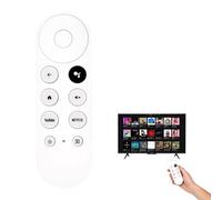 1Pc Replacement Voice Remote Control for Google Chromecast 4k Snow Streaming Media Player Remote for Chromecast with Google TV HD/4K,Voice Remote Controls Replacement Remote Control Only Stable Signal