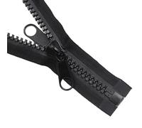 1PC Resin Zippers Open-end Single Double Sided Zipper for Sleeping Bags Tent Long Zip Sewing Accessories for Sewing(Double Sided,300cm)