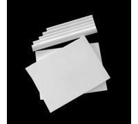 1pc Resistant PTFE Plate - F4 PEFT Square Sheet, Durable C2F4 Polytetrafluoroethylene Material for Industrial Applications(200x200x35mm)
