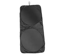 1Pc Retractable Shade Silver Coated Heat Insulation Side Window Sun Shield with Suction Cups for Easy Installation and Storage