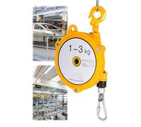 1pc Retractable Spring Balancer 1-3kg for Assembly Lines - Perfect for Automotive, Welding, Workstations & Production Efficiency, Reducing Fatigue & Improving Safety.