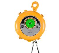 1pc Retractable Spring Balancer Tool Holder with 1.5M Steel Wire Rope - Adjustable Tension for Workshop and Automotive Use(160-180kg)