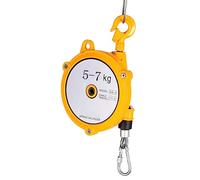 1pc Retractable Spring Balancer Tool with Hook and Wire Rope for Assembly Line, Workshop, and Automotive Equipment(5-7kg)